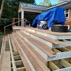 MB Tree Service Corp - Rebuilding of deck
