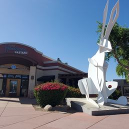 Exterior outside entrance of One-Eyed Jack - Sculpture - Scottsdale, Arizona Exterior outside entrance of One-Eyed Jack - Sculpture - Scottsdale, Arizona