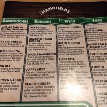 India Oak Grill - India Oak menu - Sandwiches Near Me - Columbus, Ohio