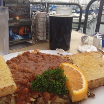 Schooner or Later - Half mess with chili - Sandwiches Near Me - Long Beach, California