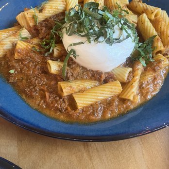 Salt + Stone - Rigatoni Bolognese - Seafood Near Me - Somerville, Massachusetts