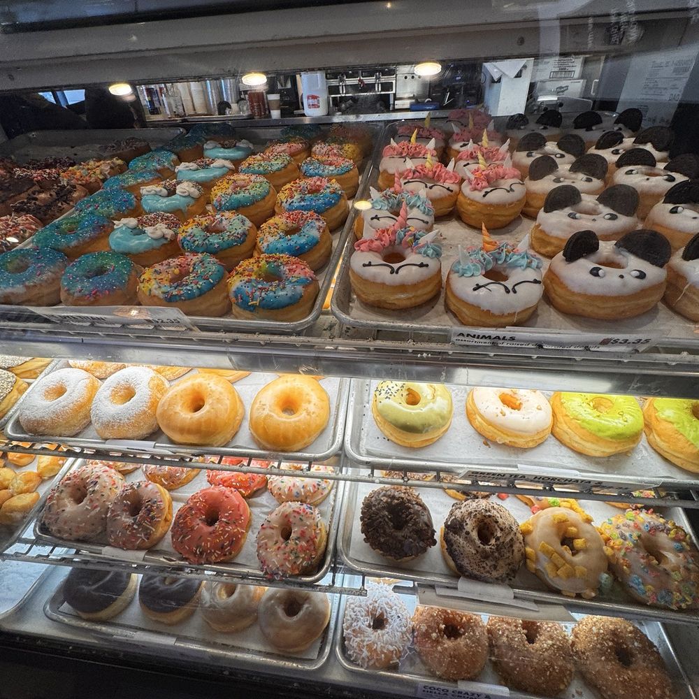 Dynamite Donuts - Fancy donut case - Donuts Near Me - Hercules, California Dynamite Donuts - Fancy donut case - Donuts Near Me - Hercules, California