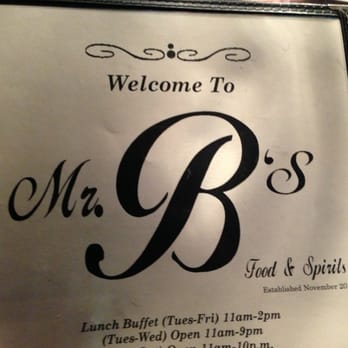 Mr B's Food and Spirits - New American Near Me - Barnwell, South Carolina Mr B's Food and Spirits - New American Near Me - Barnwell, South Carolina