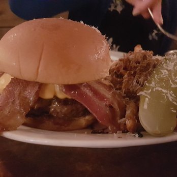 The Grand Elvis - Banquet Burger with (upgraded) Truffle Fries - Pizza Near Me - Toronto, Ontario