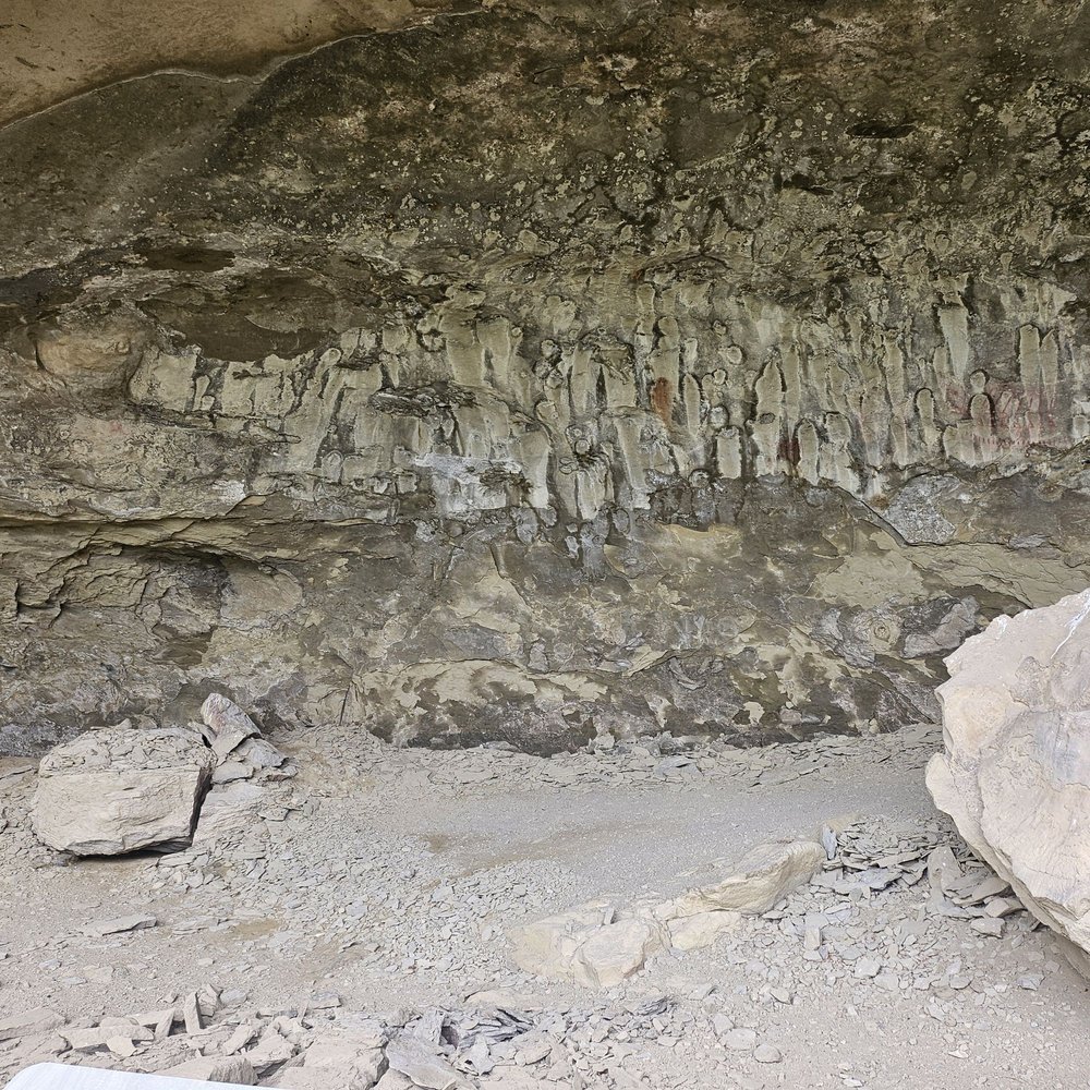 Pictograph Cave State Park - Tampered with pictographs, security cameras and more due to vandalism - Parks Near Me - Billings, Montana Pictograph Cave State Park - Tampered with pictographs, security cameras and more due to vandalism - Parks Near Me - Billings, Montana