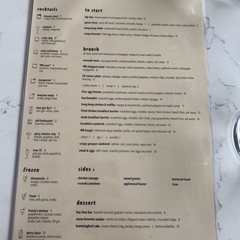 Whiskey Bird - Menu - New American Near Me - Atlanta, Georgia Whiskey Bird - Menu - New American Near Me - Atlanta, Georgia