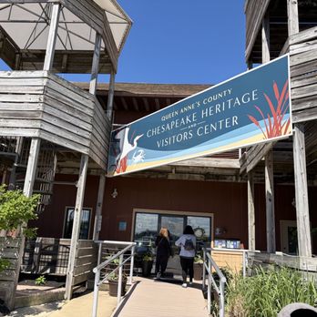 Chesapeake Heritage and Visitors Center - Entrance to Chesapeake Heritage and Visitor Center. - Visitor Centers Near Me - Chester, Maryland