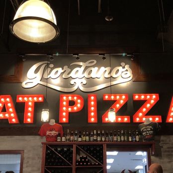 Giordano's - I had to crop out the herd of servers standing against the wall for this photo. - Pizza Near Me - Orlando, Florida Giordano's - I had to crop out the herd of servers standing against the wall for this photo. - Pizza Near Me - Orlando, Florida