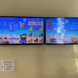 HeavenLy's Yogurt - Menu
