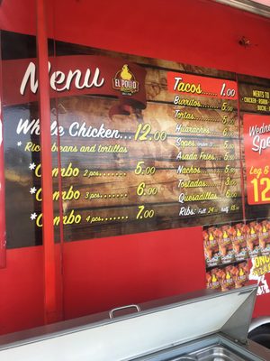 Menu photo 4 El Pollo Mobile Las Vegas, NV Menu photo 4 El Pollo Mobile Las Vegas, NV