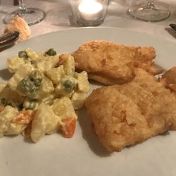 Restaurante Augusto - Baccalà con insalata russa gustosissimo