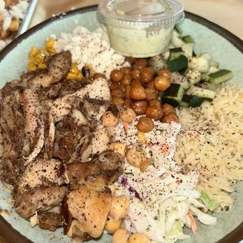 Spitz - Desert Ridge Marketplace - Remix Bowl with Chicken - Mediterranean Near Me - Goodyear, Arizona Spitz - Desert Ridge Marketplace - Remix Bowl with Chicken - Mediterranean Near Me - Goodyear, Arizona