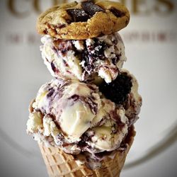 Solana Sumptuous Cookies - We're serving 18 flavors of cookies and 16 flavors of ice cream daily. Try one of our homemade waffle cones.
