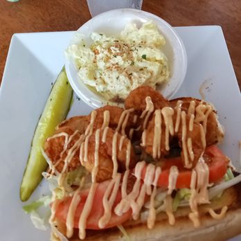 Gator Bay Bar & Grill - Shrimp po boy - American Near Me - Leesburg, Florida Gator Bay Bar & Grill - Shrimp po boy - American Near Me - Leesburg, Florida