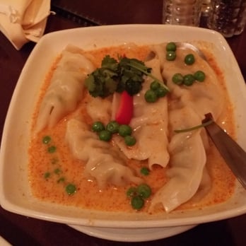 Thai Lotus - Red curry pot stickers. - Thai Near Me - Reno, Nevada Thai Lotus - Red curry pot stickers. - Thai Near Me - Reno, Nevada