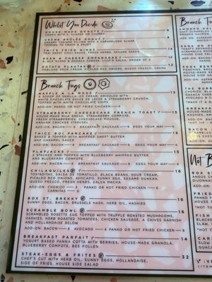 Menu photo 3 Box St. All Day San Antonio, TX Menu photo 3 Box St. All Day San Antonio, TX