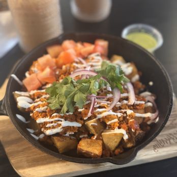 Dova Cafe - Chorizo Skillet & Horchata Latte - Coffee & Tea Near Me - Ontario, California Dova Cafe - Chorizo Skillet & Horchata Latte - Coffee & Tea Near Me - Ontario, California