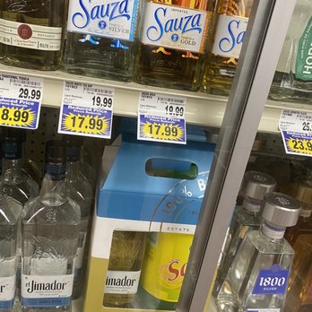 Food City - bottles of liquor on display in a grocery store - Grocery Near Me - Tucson, Arizona Food City - bottles of liquor on display in a grocery store - Grocery Near Me - Tucson, Arizona