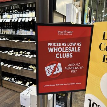 Total Wine & More - Signs - Beer, Wine & Spirits Near Me - Pasadena, California