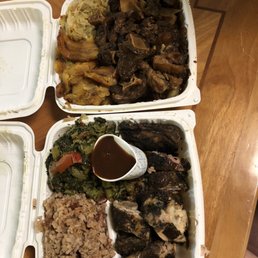 Jerk chicken and oxtail Jerk chicken and oxtail