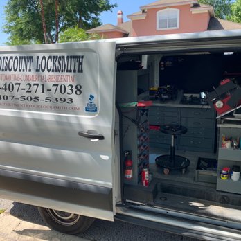 A Discount Locksmith - Working van - Keys & Locksmiths Near Me - Orlando, Florida