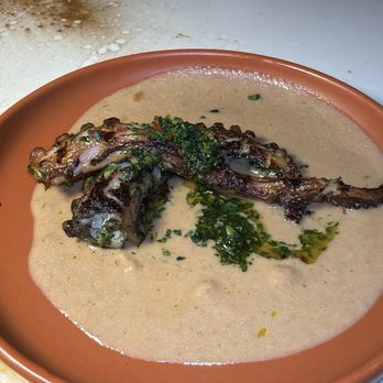 Capricho Colombian Steakhouse - Grilled Octopus - Seafood Near Me - Brookline, Massachusetts