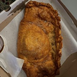 A greasy Pregnant Panzerotti