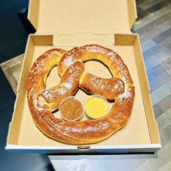 LumberjAXE - Paul Bunyon's Pretzel - Axe Throwing Near Me - Plainfield, Indiana