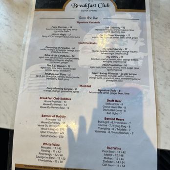 The Breakfast Club - Menu - Breakfast & Brunch Near Me - Silver Spring, Maryland The Breakfast Club - Menu - Breakfast & Brunch Near Me - Silver Spring, Maryland