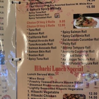 Sakura - Don't say no lunch special on Sunday's - Sushi Bars Near Me - Kapolei, Hawaii Sakura - Don't say no lunch special on Sunday's - Sushi Bars Near Me - Kapolei, Hawaii