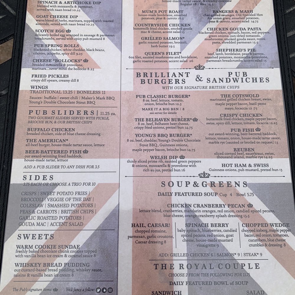 The Pub - Menu - British Near Me - Crestview Hills, Kentucky The Pub - Menu - British Near Me - Crestview Hills, Kentucky