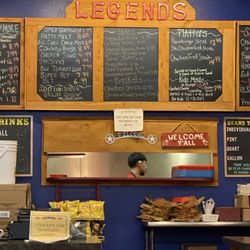 Legends Old Time Burger Cafe - Menu