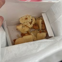 ows a person holding a box of food ows a person holding a box of food