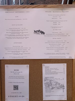Menu photo 7 Street & Co. Portland, ME