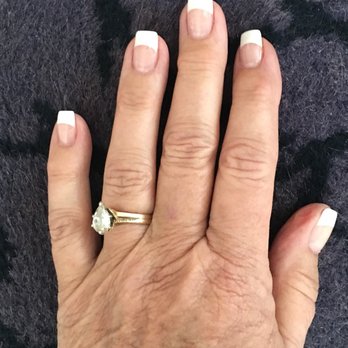 Pro Nails Salon - Pink and white with clear gel coat - Nail Salons Near Me - Torrance, California Pro Nails Salon - Pink and white with clear gel coat - Nail Salons Near Me - Torrance, California