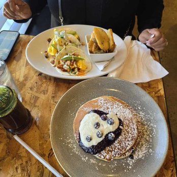 Eggspectation - Gambrills - Lemon ricotta pancakes , tacos and potatoes - Breakfast & Brunch Near Me - Gambrills, Maryland Eggspectation - Gambrills - Lemon ricotta pancakes , tacos and potatoes - Breakfast & Brunch Near Me - Gambrills, Maryland