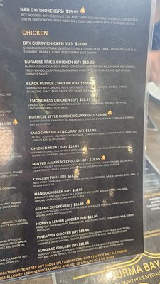 Menu photo 8 Burma Bay Cafe Fremont, CA Menu photo 8 Burma Bay Cafe Fremont, CA