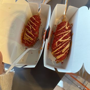 Two Hands Fresh Corn Dogs - Hot Dogs Near Me - Sugar Land, Texas Two Hands Fresh Corn Dogs - Hot Dogs Near Me - Sugar Land, Texas