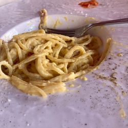 Antica Gastronomia Rosso - spaghetti carbonara