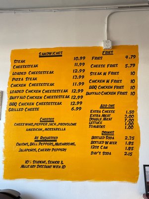 Menu photo 5 Steak N Fries San Diego, CA