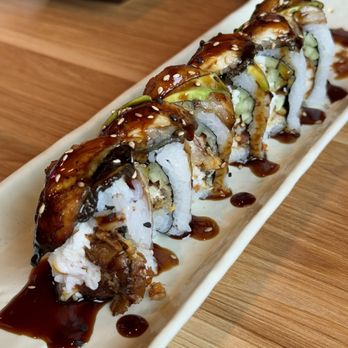 Namisen Sushi - Black Spider Roll - Japanese Near Me - Chatsworth, California Namisen Sushi - Black Spider Roll - Japanese Near Me - Chatsworth, California