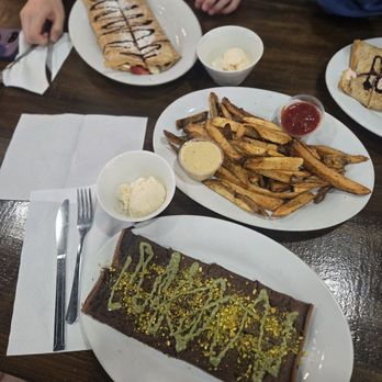 Crepes Bistro - Sweet crepe, dubai crepe, regular fries - Creperies Near Me - Santa Clara, California Crepes Bistro - Sweet crepe, dubai crepe, regular fries - Creperies Near Me - Santa Clara, California