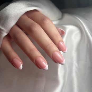 LB nails - Dipping Powder with French manicure - Nail Technicians Near Me - Plantation , Florida