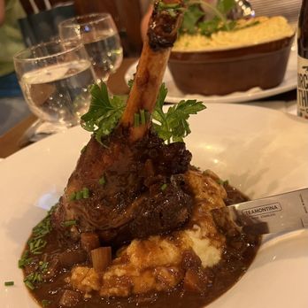 The Old Mill Restaurant - Lamb Shank - Seafood Near Me - Dublin, D