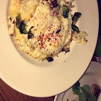 Beatrix - Cauliflower grits and eggs.... - New American Near Me - Chicago, Illinois
