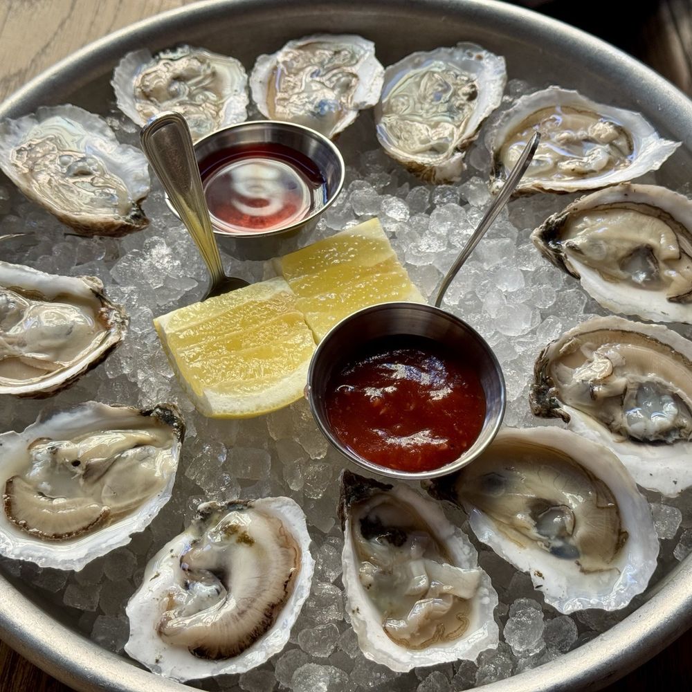 Oysters ($7 for 6 @ Happy Hour) Oysters ($7 for 6 @ Happy Hour)