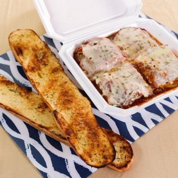 Via Sofia’s Italian Kitchen - Family lasagna + loaf of garlic bread only $21.99! - Italian Near Me - Cedar Falls, Iowa Via Sofia’s Italian Kitchen - Family lasagna + loaf of garlic bread only $21.99! - Italian Near Me - Cedar Falls, Iowa