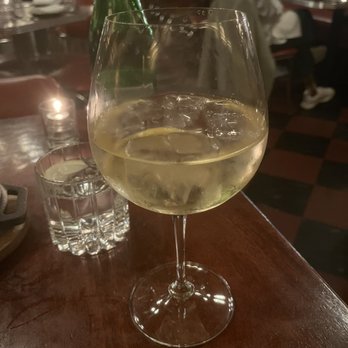 Tosca Cafe - North beach spritz (vodka, Prosecco, apricot, lemon) (Smells great!!) - Italian Near Me - San Francisco, California