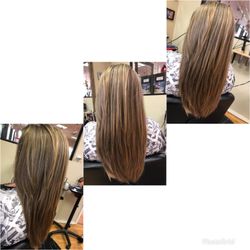 RSVP Salon - Layered haircut by Olivia