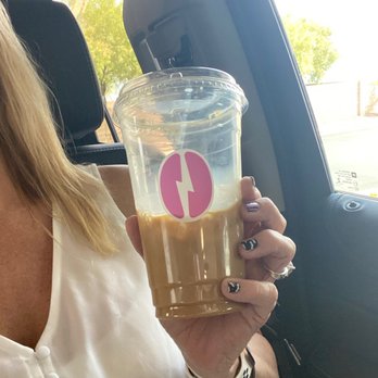 Caffeine Machine - Raspberry Mocha iced coffee - Coffee & Tea Near Me - Las Vegas, Nevada